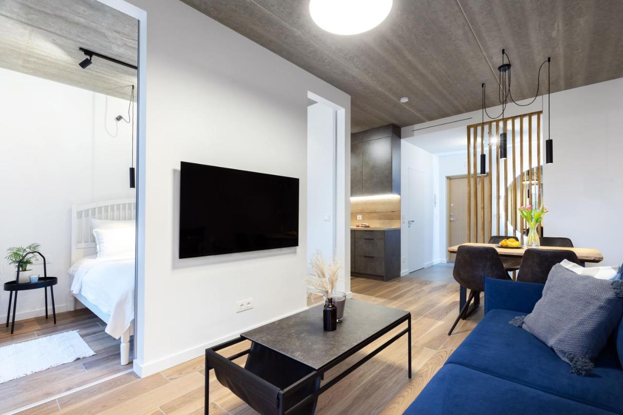 City Center Sanctuary Modern Business-Class Studio With Free Parking In The Heart Of VNO Exterior photo