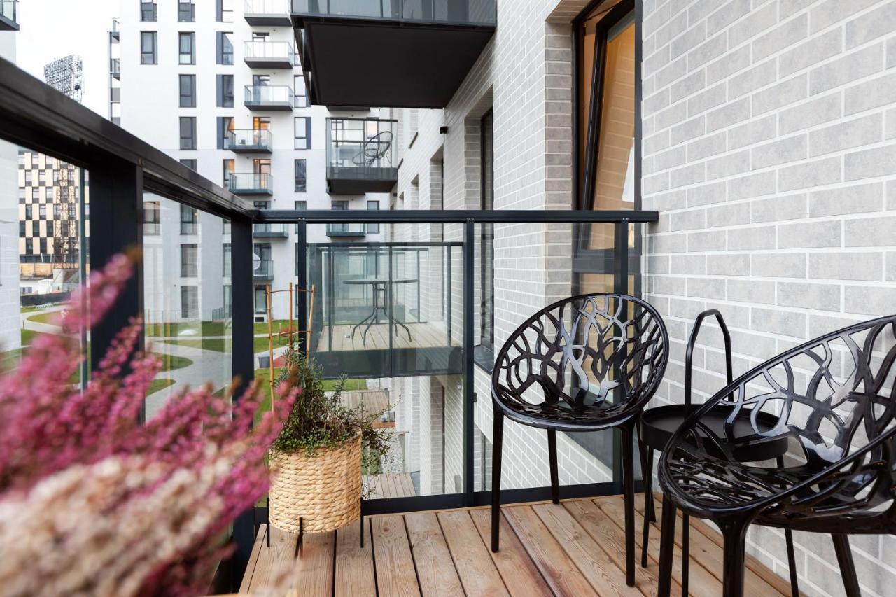City Center Sanctuary Modern Business-Class Studio With Free Parking In The Heart Of VNO Exterior photo