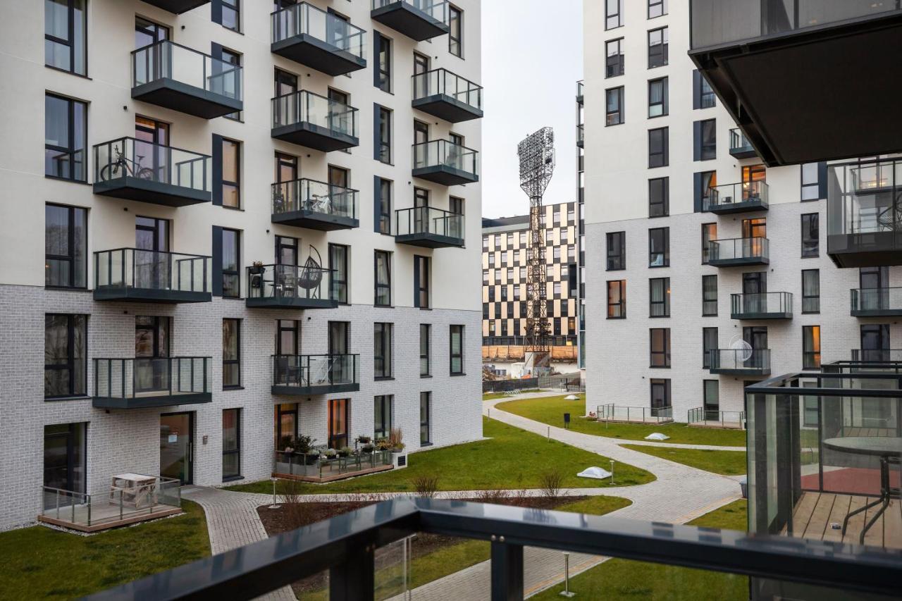 City Center Sanctuary Modern Business-Class Studio With Free Parking In The Heart Of VNO Exterior photo